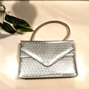 Vintage 60s Lennox Silver Handbag